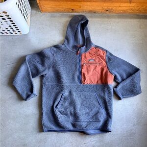 Patagonia Hooded 3/4 Fleece Pullover